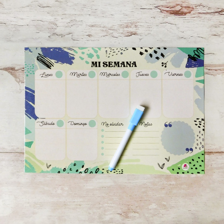 PLANNER SEMANAL A4 IMANTADO Conv.