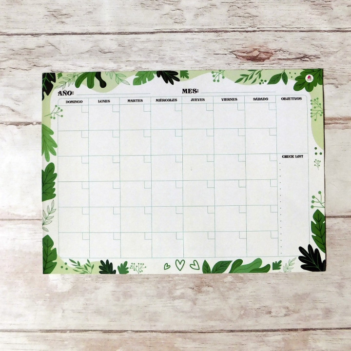 PLANNER MENSUAL A3 IMANTADO Conv.