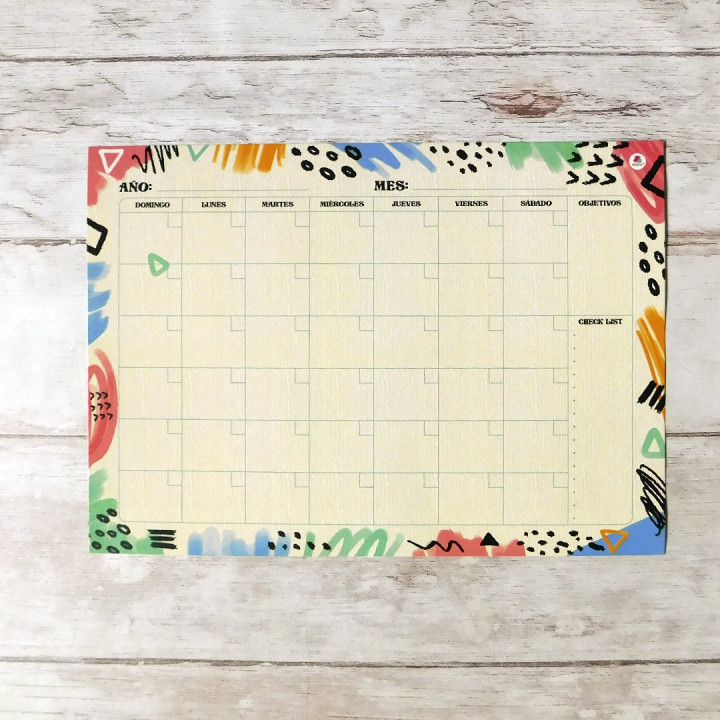 PLANNER MENSUAL A3 IMANTADO Conv.