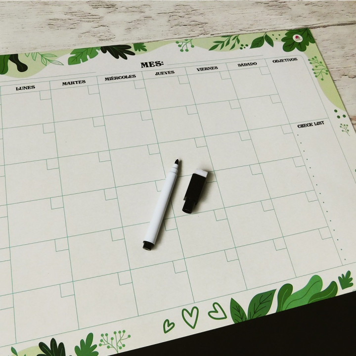 PLANNER MENSUAL A3 IMANTADO Conv.