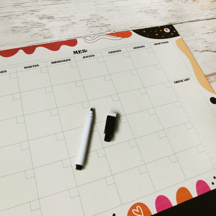PLANNER MENSUAL A3 IMANTADO Conv.