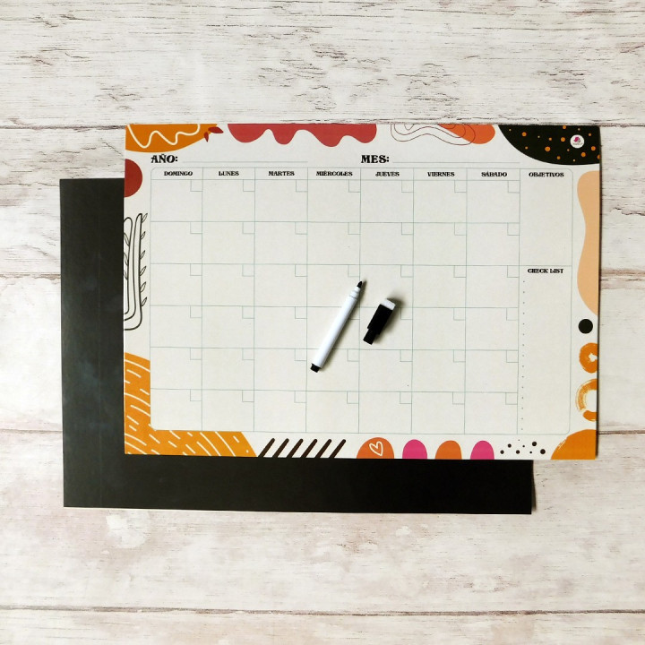 PLANNER MENSUAL A3 IMANTADO Conv.