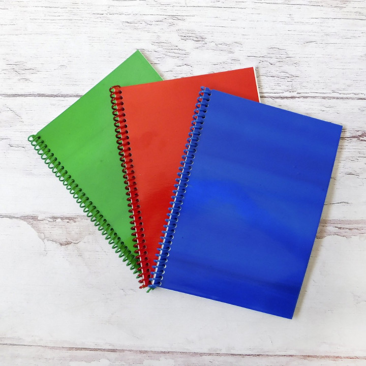 CUADERNO A5 LINEA ECO PLAST
