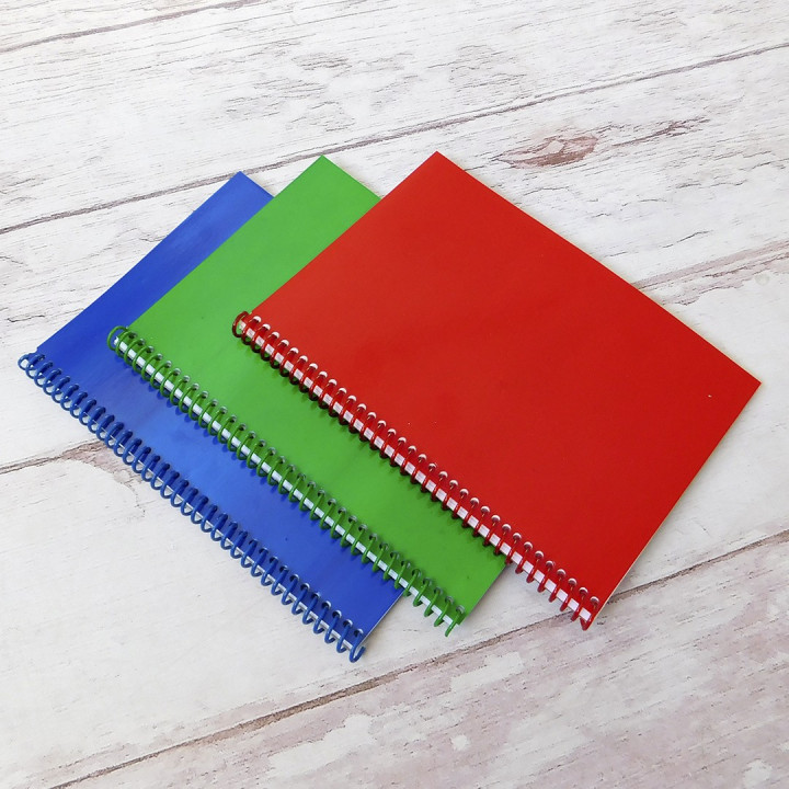 CUADERNO A5 LINEA ECO PLAST