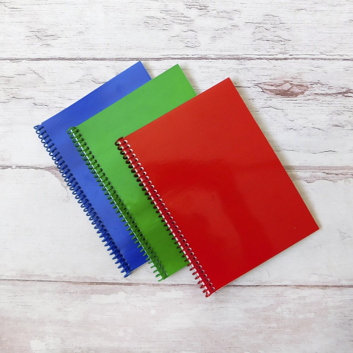 CUADERNO A5 LINEA ECO PLAST