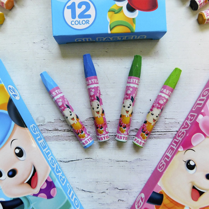 CRAYONES OLEO PASTEL X12