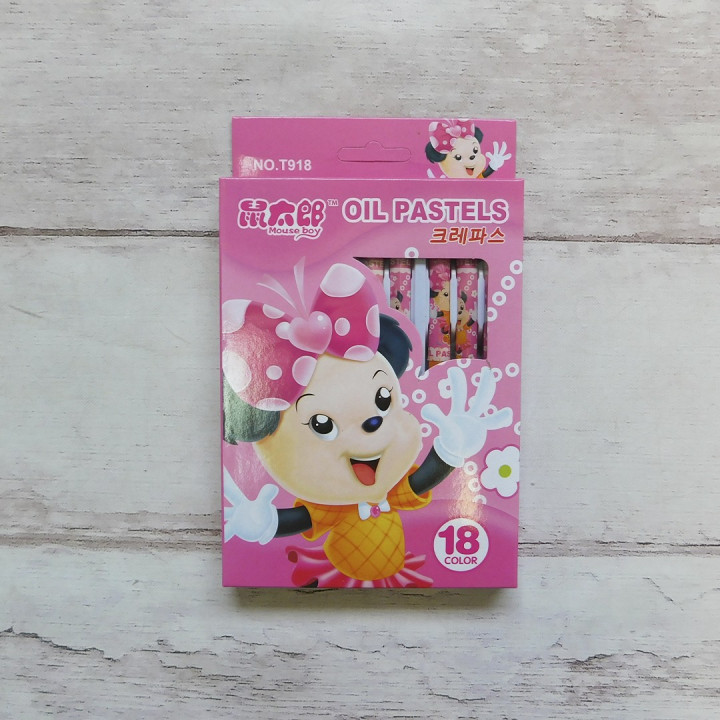CRAYONES OLEO PASTEL X18