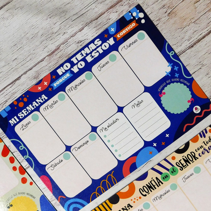 PLANNER SEMANAL A4 IMANTADO Religioso