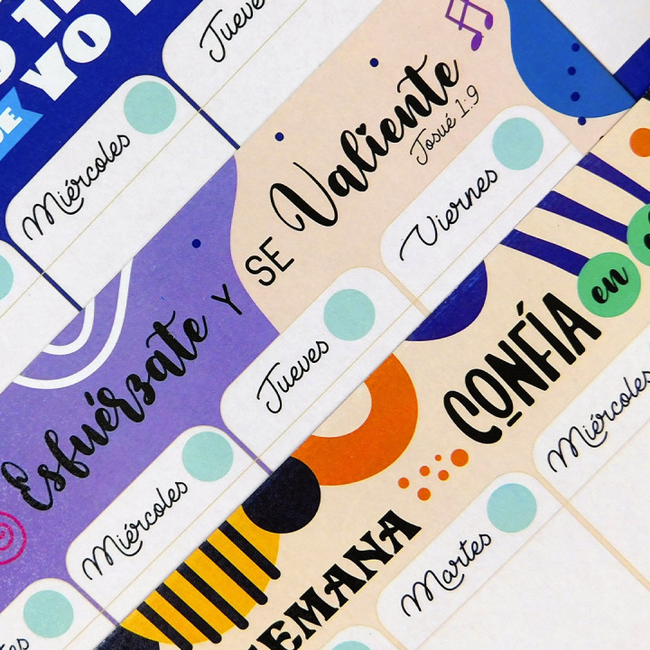 PLANNER SEMANAL A4 IMANTADO Religioso