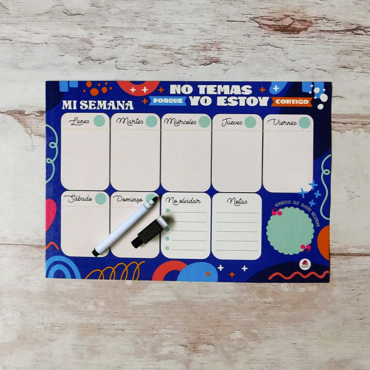 PLANNER SEMANAL A4 IMANTADO Religioso