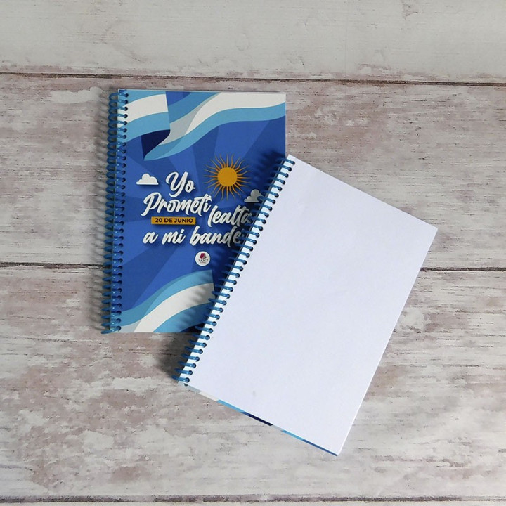 CUADERNO 20X14 Promesa a la Bandera