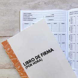 LIBRO DE FIRMA POR HORA