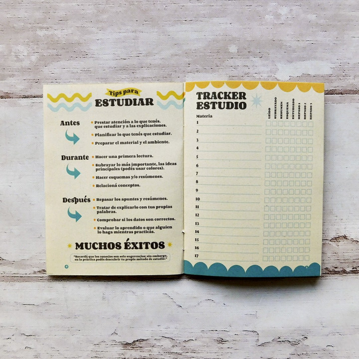 MINI PLANNER ESCOLAR
