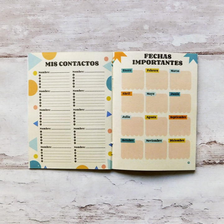 MINI PLANNER ESCOLAR