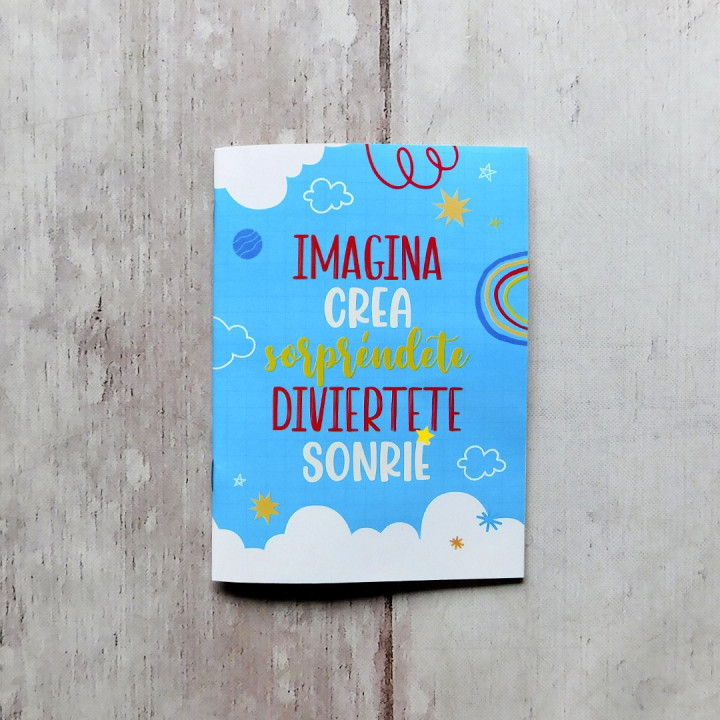 CUADERNO 10X14 ABROCHADO HOJAS LISAS