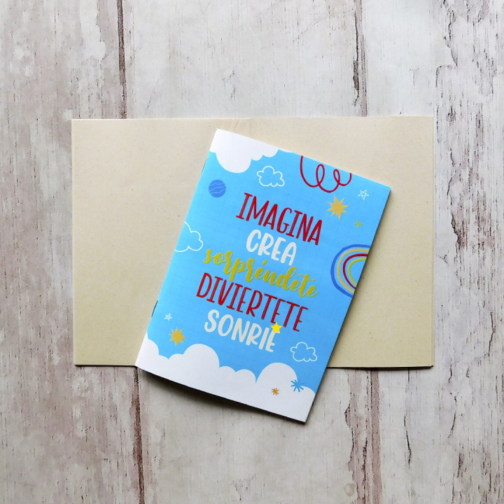 CUADERNO 10X14 ABROCHADO HOJAS LISAS