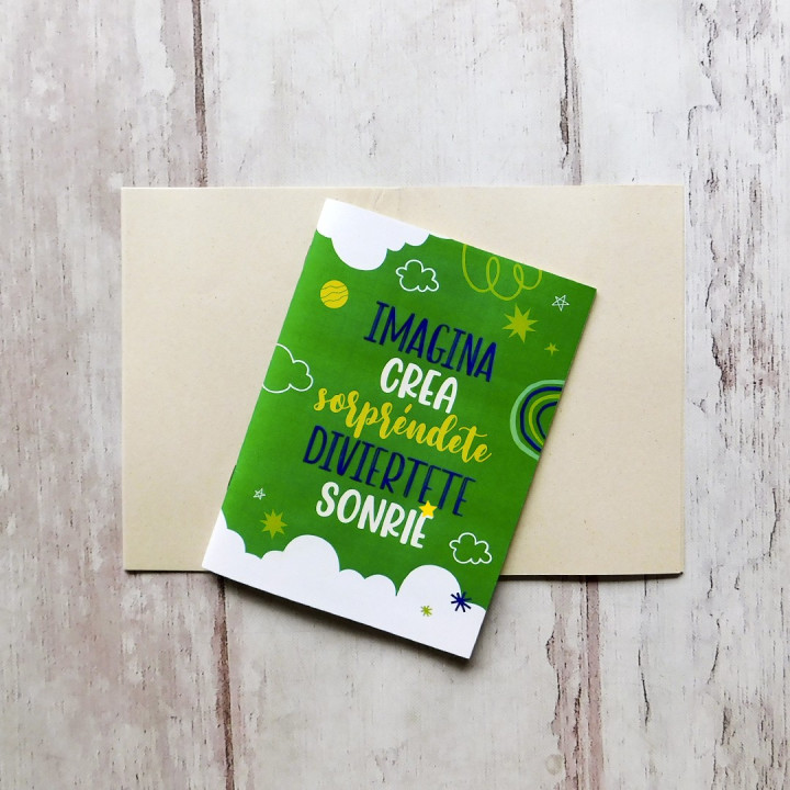 CUADERNO 10X14 ABROCHADO HOJAS LISAS