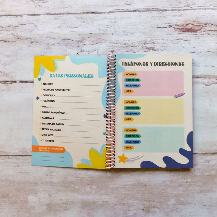 AGENDA DE EMBARAZO Int. Full Color Conv