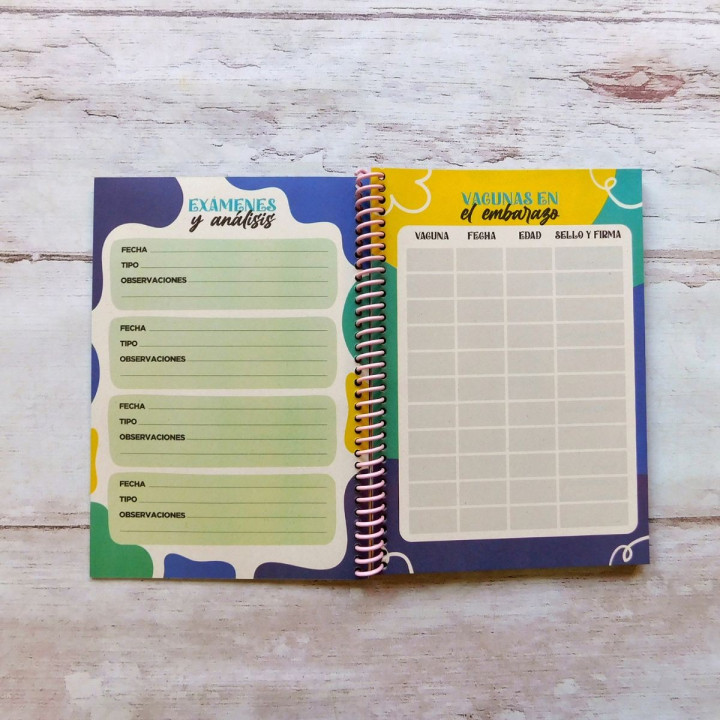 AGENDA DE EMBARAZO Int. Full Color Conv