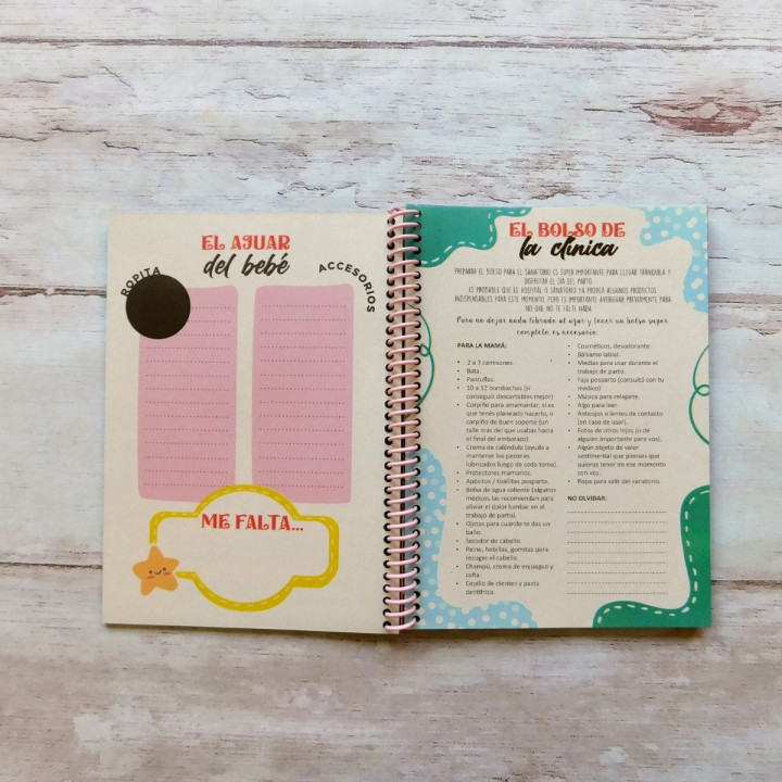 AGENDA DE EMBARAZO Int. Full Color Conv