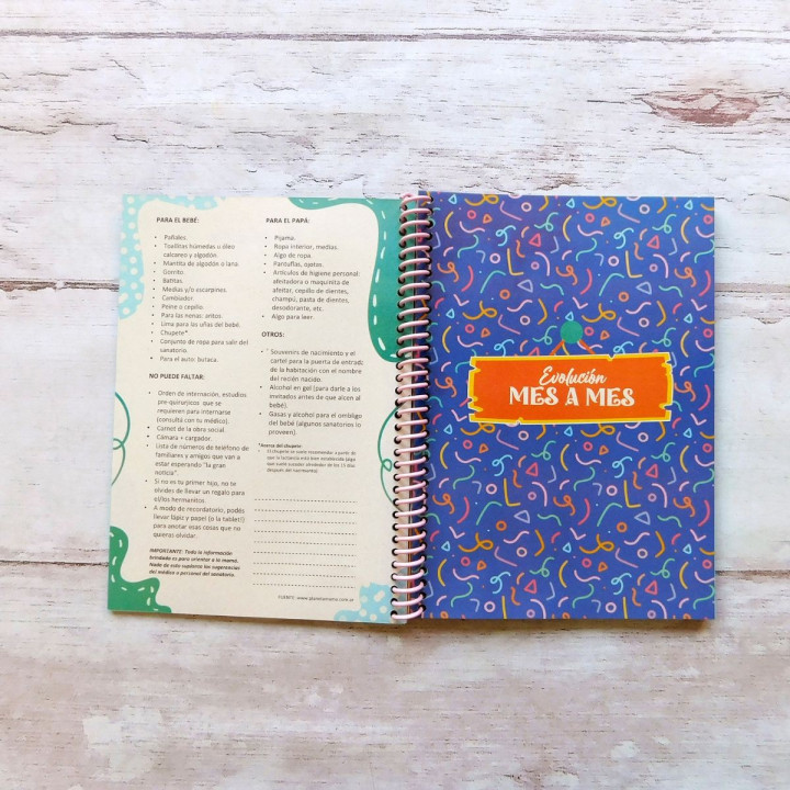 AGENDA DE EMBARAZO Int. Full Color Conv