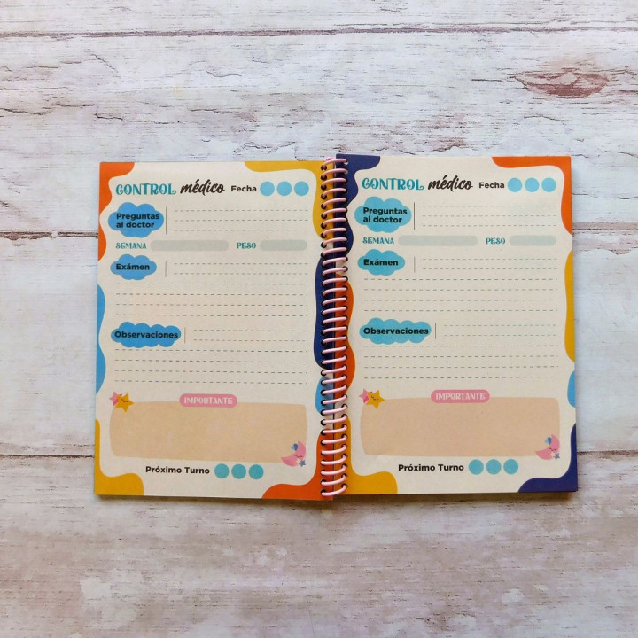 AGENDA DE EMBARAZO Int. Full Color Conv