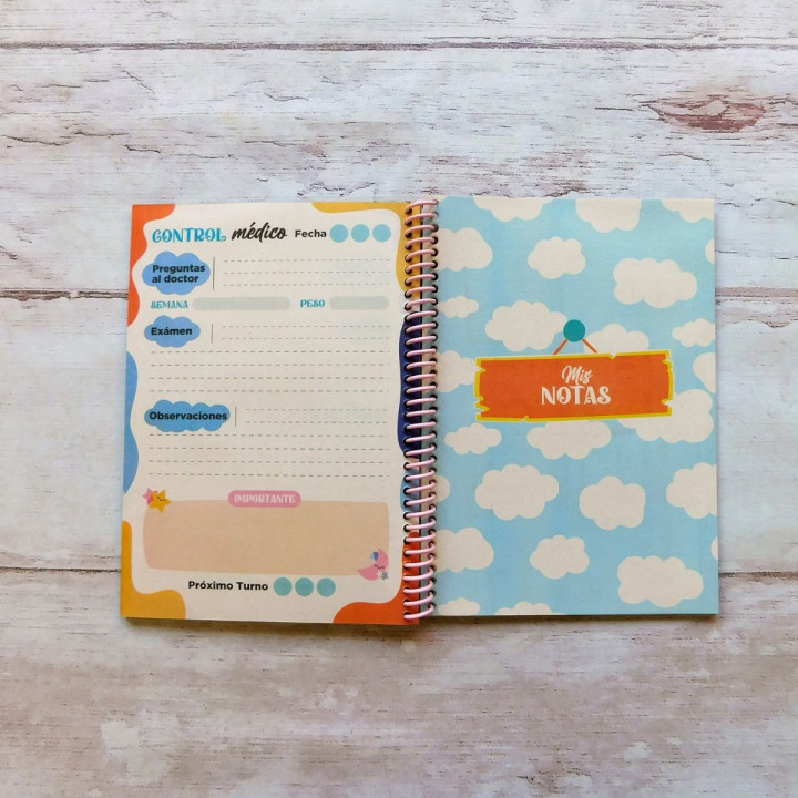 AGENDA DE EMBARAZO Int. Full Color Conv