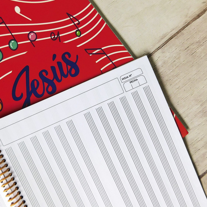 CUADERNOS PENTAGRAMADOS Religioso