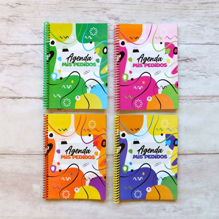 CUADERNO DE PEDIDOS/ EMPRENDEDORES Int. Full Color Conv