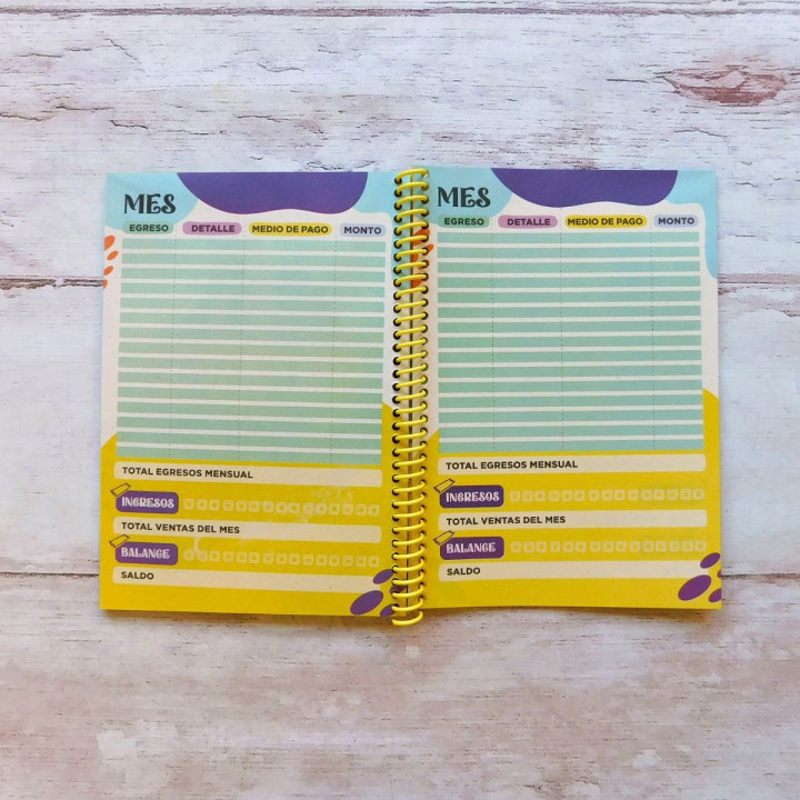 CUADERNO DE PEDIDOS/ EMPRENDEDORES Int. Full Color Conv
