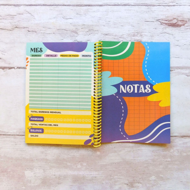 CUADERNO DE PEDIDOS/ EMPRENDEDORES Int. Full Color Conv