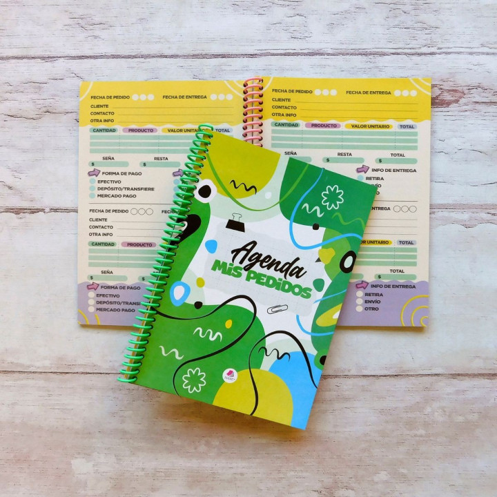 CUADERNO DE PEDIDOS/ EMPRENDEDORES Int. Full Color Conv