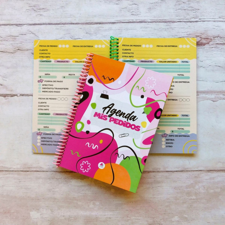 CUADERNO DE PEDIDOS/ EMPRENDEDORES Int. Full Color Conv