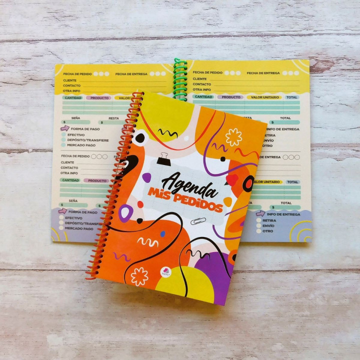 CUADERNO DE PEDIDOS/ EMPRENDEDORES Int. Full Color Conv