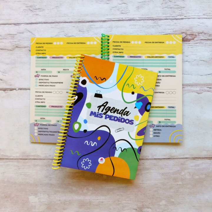 CUADERNO DE PEDIDOS/ EMPRENDEDORES Int. Full Color Conv