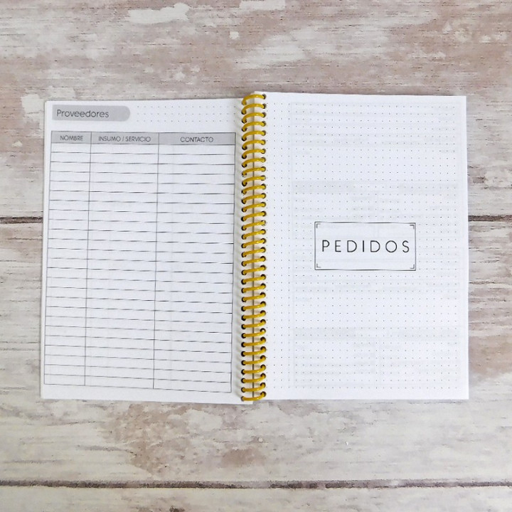 CUADERNO DE PEDIDOS/ EMPRENDEDORES Int. B&N Conv.
