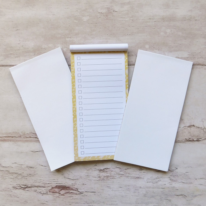 CHECKLIST DE NOTAS Sublimable