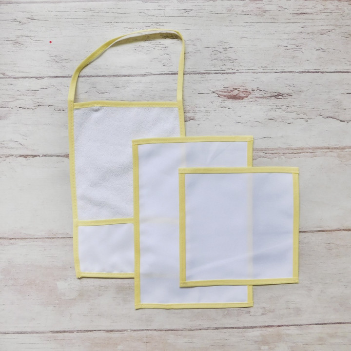 SET JARDIN Sublimable  (TOALLA CON BOLSILLO, SERVILLETA, MANTEL)