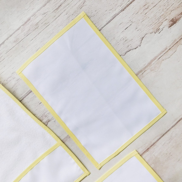 SET JARDIN Sublimable  (TOALLA CON BOLSILLO, SERVILLETA, MANTEL)