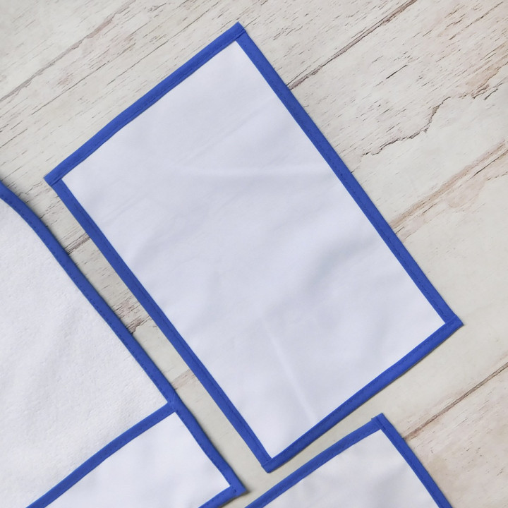 SET JARDIN Sublimable  (TOALLA CON BOLSILLO, SERVILLETA, MANTEL)