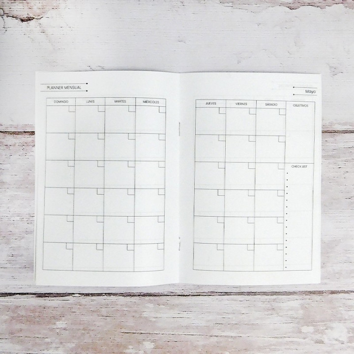 PLANNER MENSUAL PERPETUO Conv.