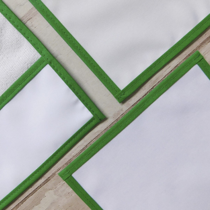SET JARDIN Sublimable  (TOALLA CON BOLSILLO, SERVILLETA, MANTEL)