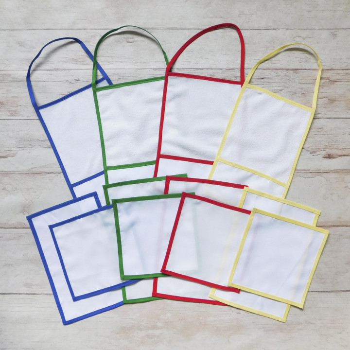 SET JARDIN Sublimable  (TOALLA CON BOLSILLO, SERVILLETA, MANTEL)