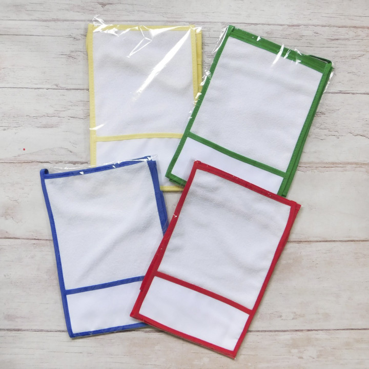 SET JARDIN Sublimable  (TOALLA CON BOLSILLO, SERVILLETA, MANTEL)