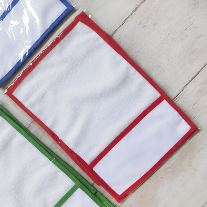 SET JARDIN Sublimable  (TOALLA CON BOLSILLO, SERVILLETA, MANTEL)