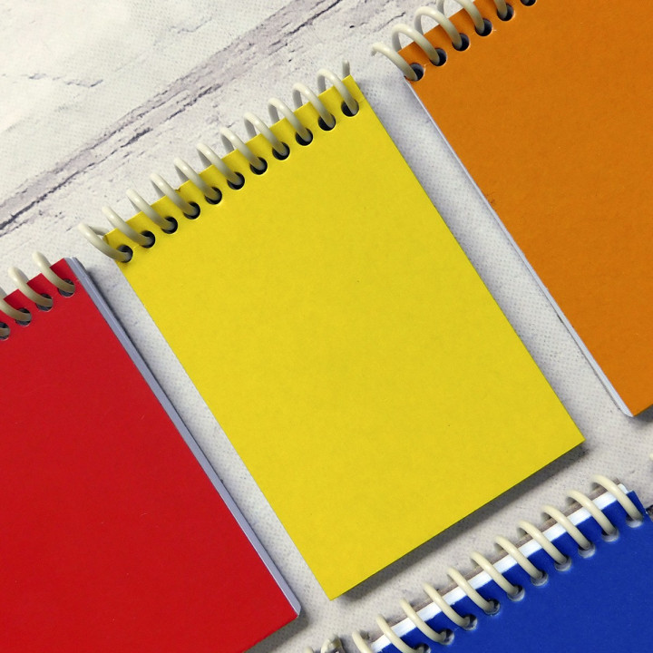 ANOTADOR 7X10 TAPA COLOR INT LISO