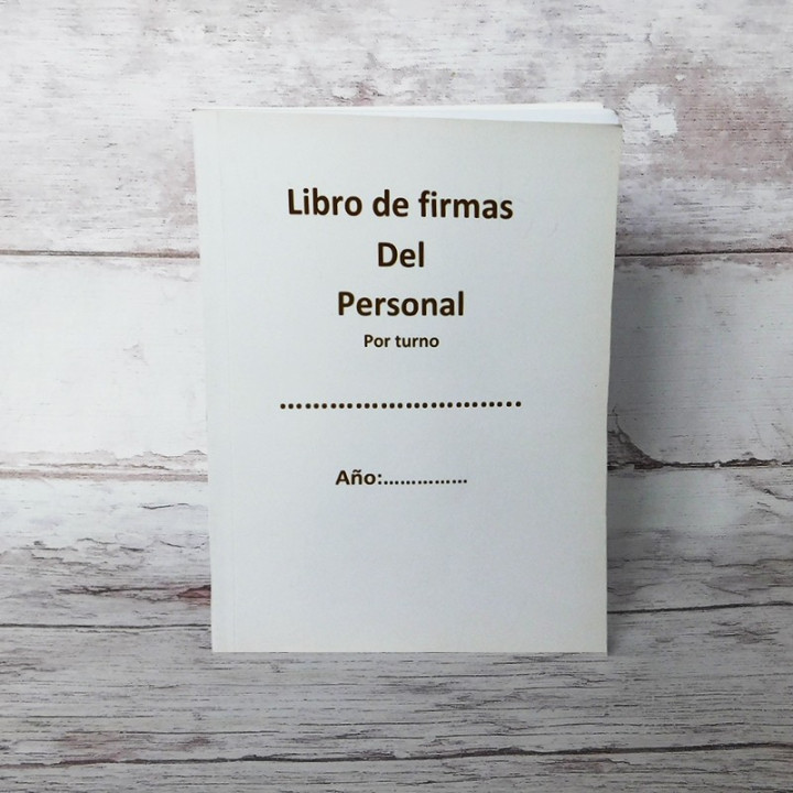 LIBRO DE FIRMA DEL PERSONAL