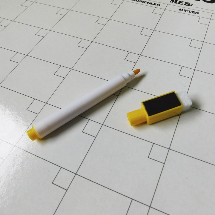 PLANNER MENSUAL IMANTADO A3 Religioso