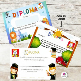 Diploma Personalizado A4 (10 días háb.)