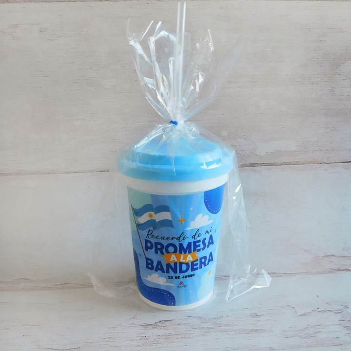 Vaso Promesa a la Bandera (Diseño Sujeto a Stock)